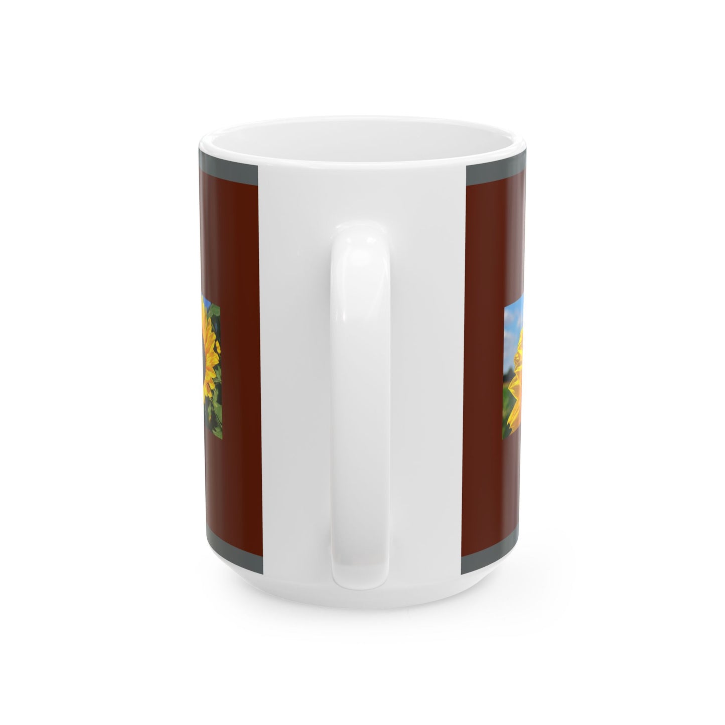 Ceramic Mug, Deep Red, Psalm 119:105 (15oz)