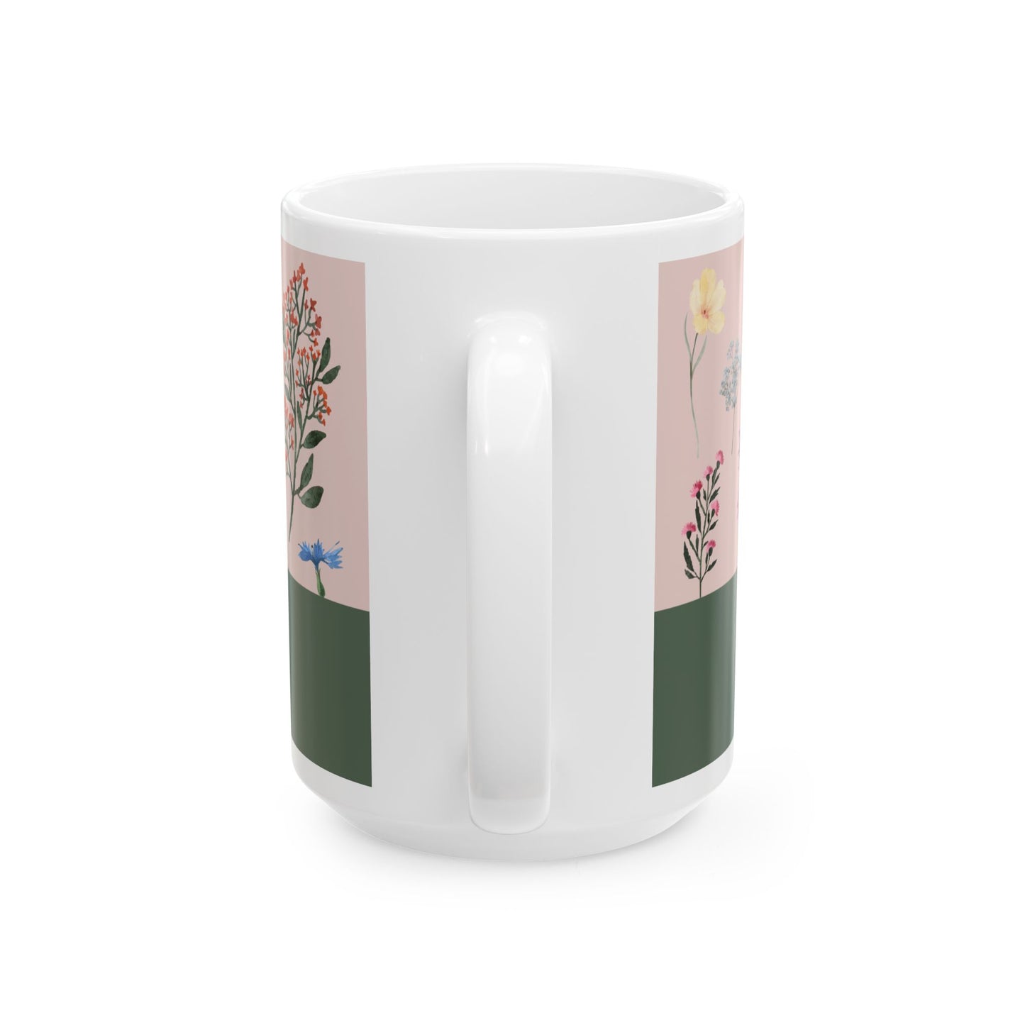 Be Still, Be Focused, Be Steadfast Ceramic Mug, (11oz, 15oz)