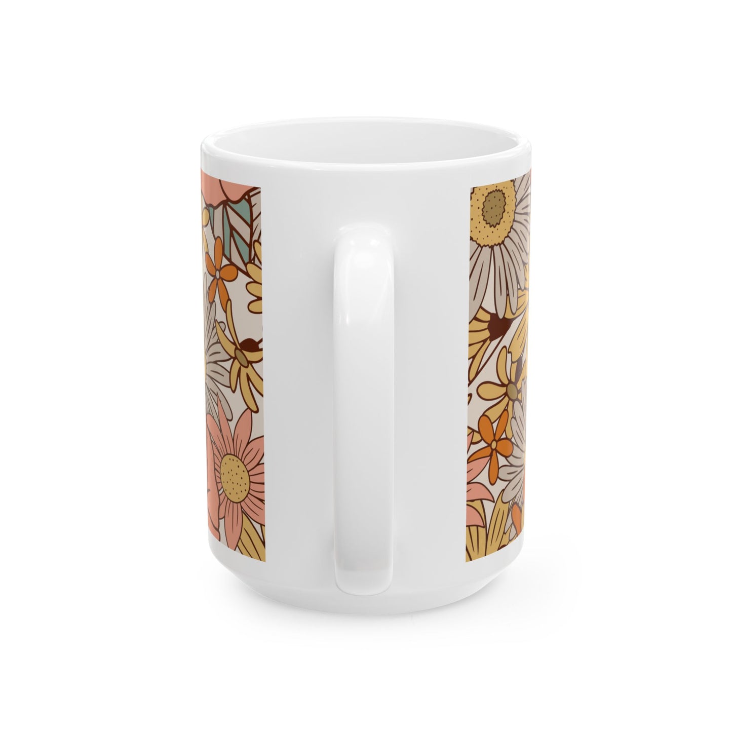 Begin Each Day with a Grateful Heart: Ceramic Mug, (11oz, 15oz)
