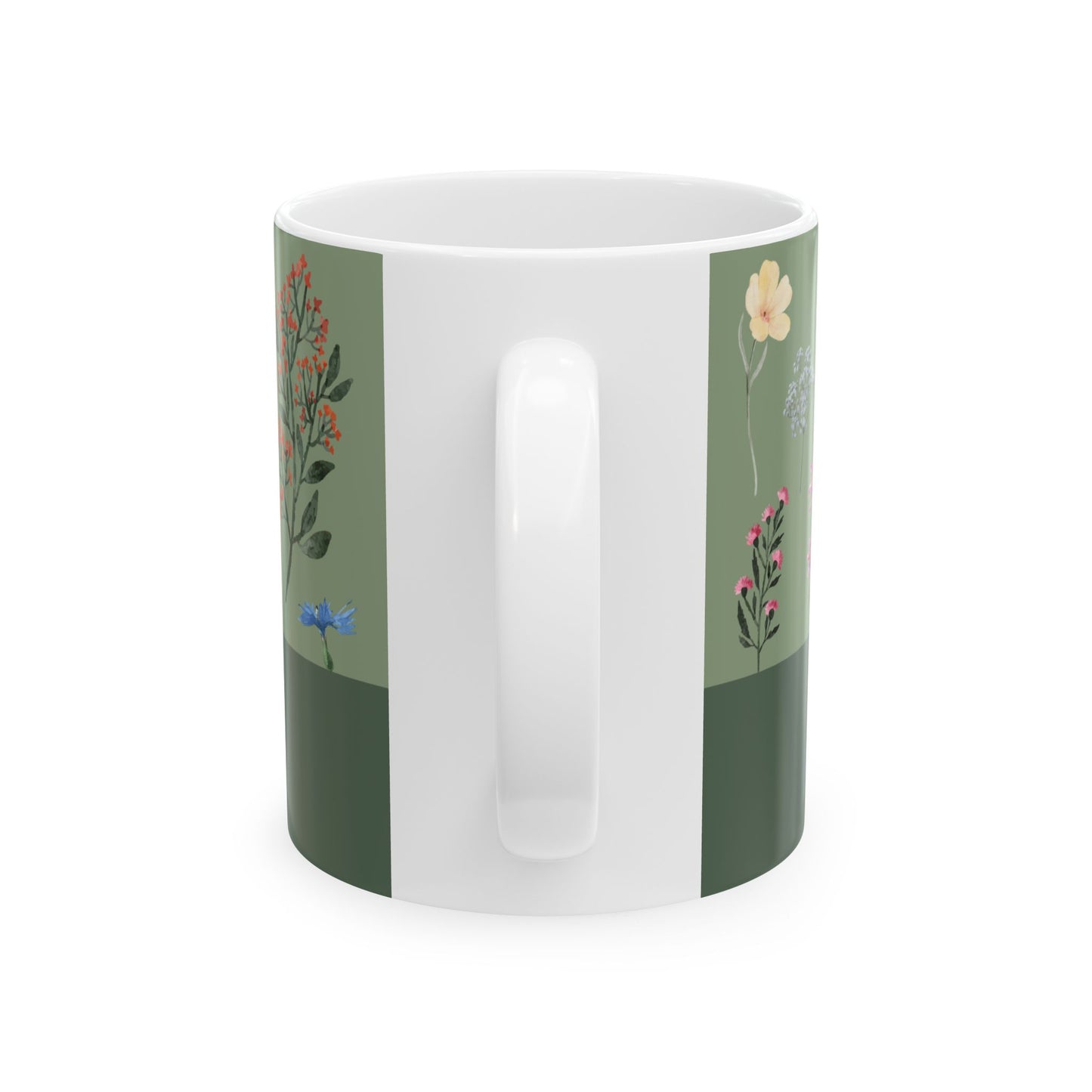Bloom Where You Are Planted Ceramic Mug, (11oz, 15oz)