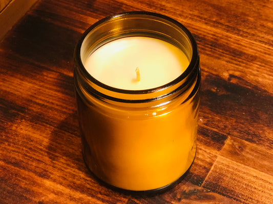 Amber Jar: Gem Collection: Luxury Coconut-Apricot Wax (7.0 oz.)